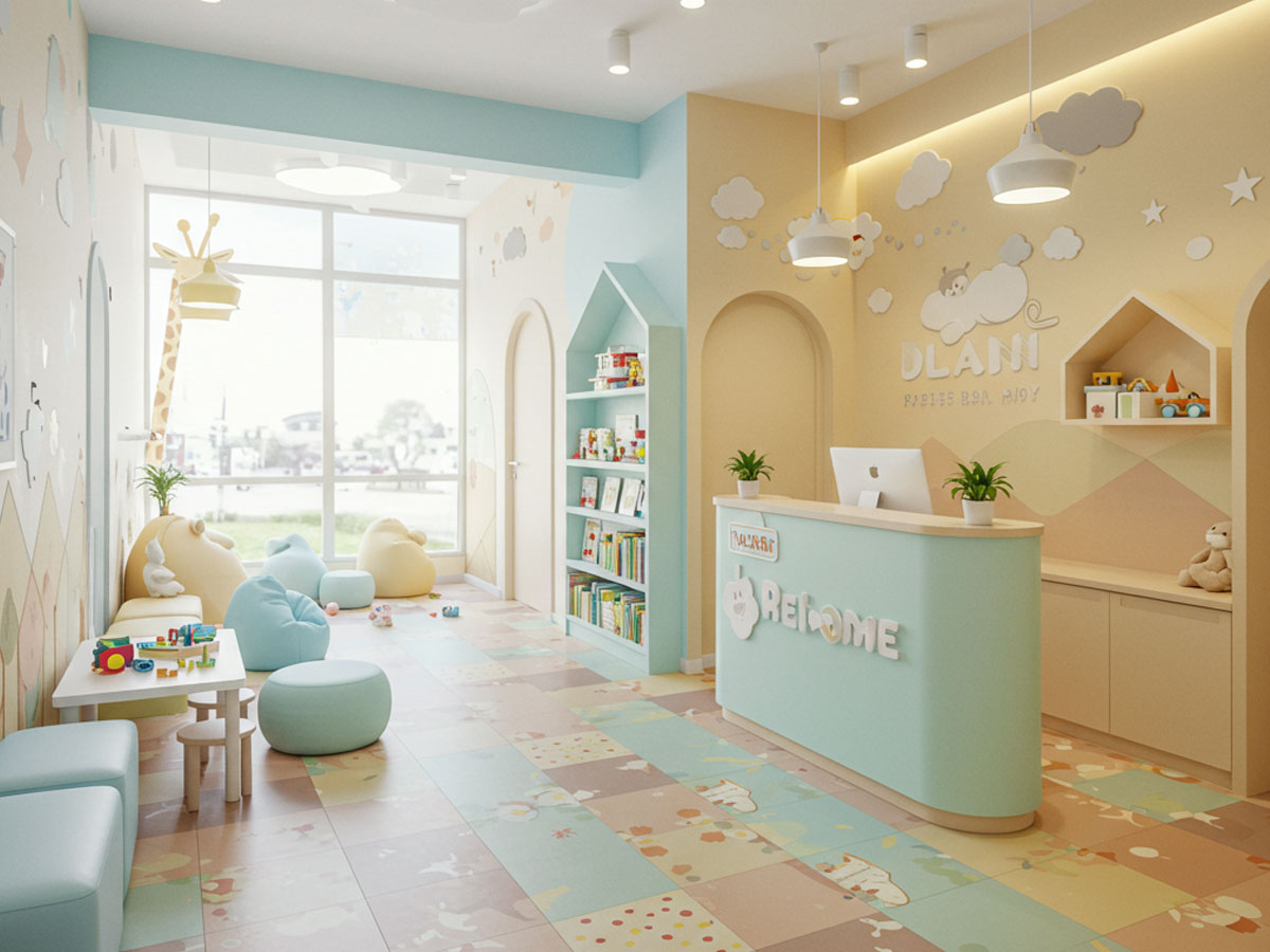 interior klinik anak