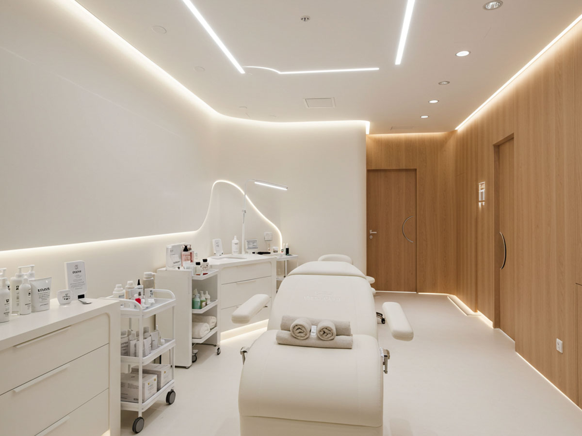 interior klinik kecantikan