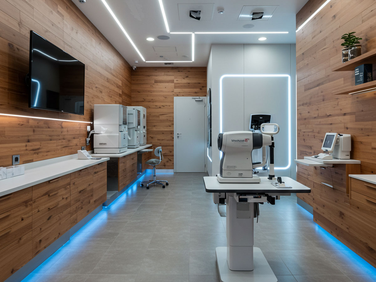 interior klinik mata